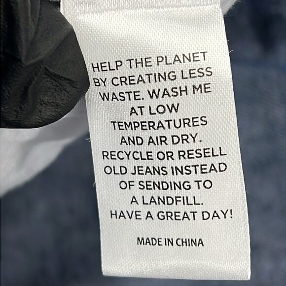 NEW Pacsun 26, 2 90s Boyfriend 100% Cotton Blue‎ Denim Jeans - Picture 13 of 16